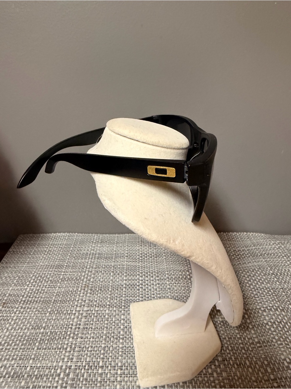 Oakley Holbrook Black Sunglasses with Gold Accent
